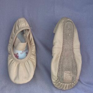 Slightly Used - Light Pink Kids Ballet Slippers
